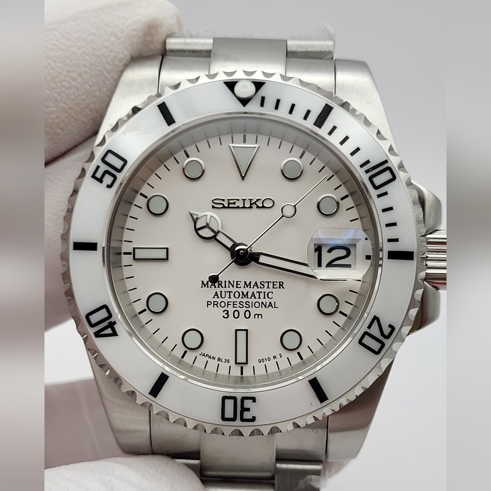 New Custom SeikoMod 40mm Automatic Dive Watch